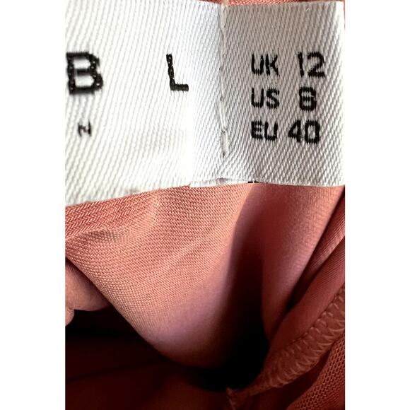 Club L London Shift Dress Women Size 8 Pink Party Holiday Wedding Flattering - Picture 7 of 10